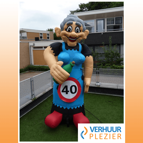 Verwonderend Oude Vrouw Jarig - Opblaasfiguur huren AN-27